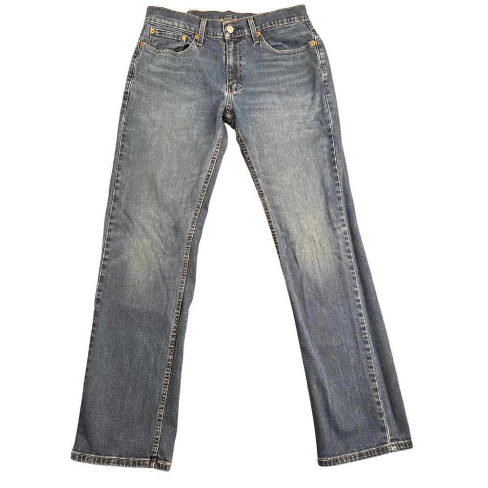 Levis 559 Relaxed Straight Jeans Mens 36x32 Medium Wash Blue Denim 00559-0444